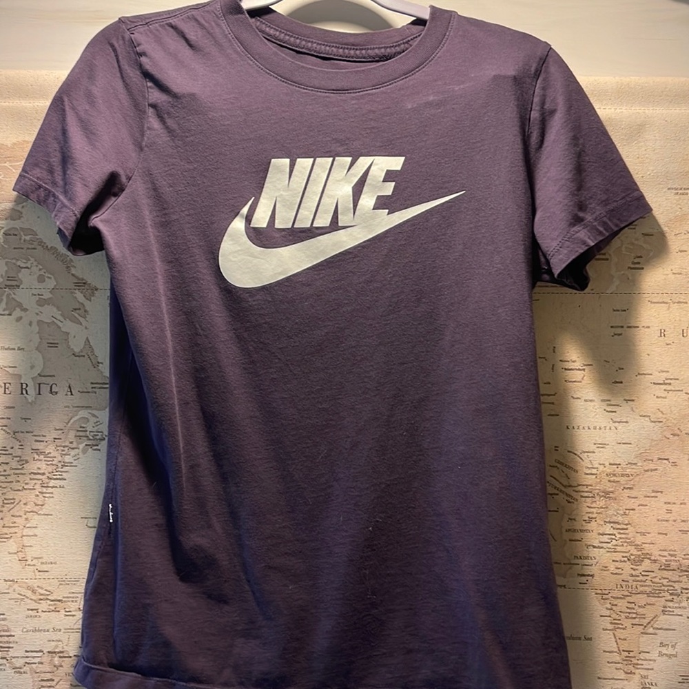 Purple nike tee
